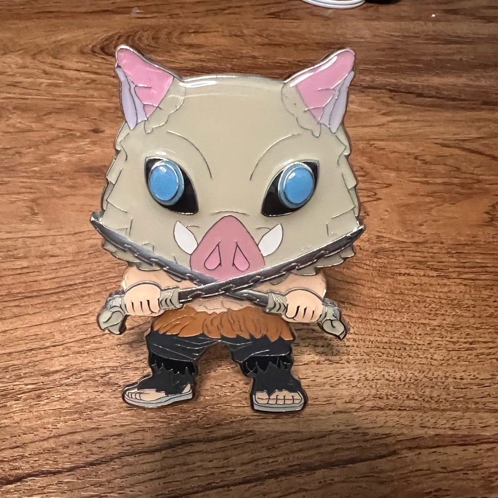 Funko Pop Pin Inosuke Hashibira Demon Slayer - Picture 2 of 10
